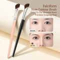 2-Piece Horsehair Contour & Nose Shadow Makeup Brush Set Makeup Brush Set Nixie MULTI