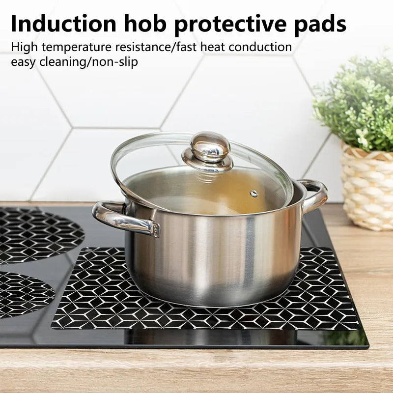 Silicone Induction Cooktop Mat – Non-Slip Heat Resistant Pad Silicone Kitchen Mat Nixie