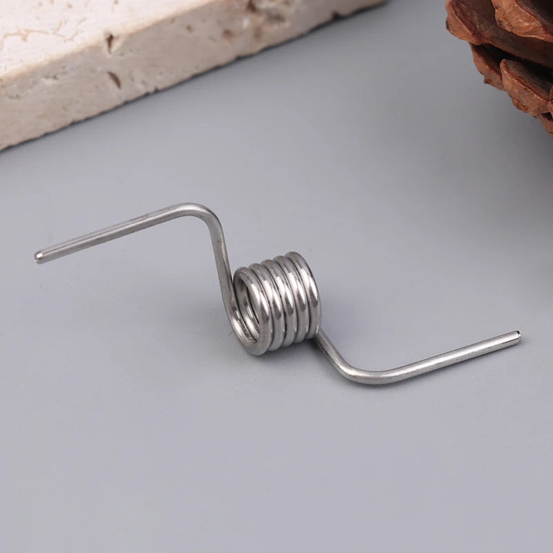 2Pcs Stainless Steel Refrigerator Door Torsion Hinge Springs Appliance Repair Parts Nixie