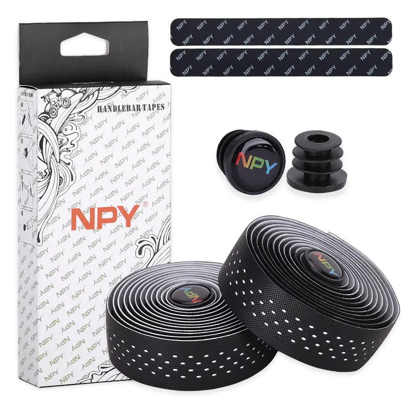 Road Bike Handlebar Tape Anti-Slip PU+EVA Cycling Bar Wrap Bike Handlebar Tape Nixie White Bike Tape