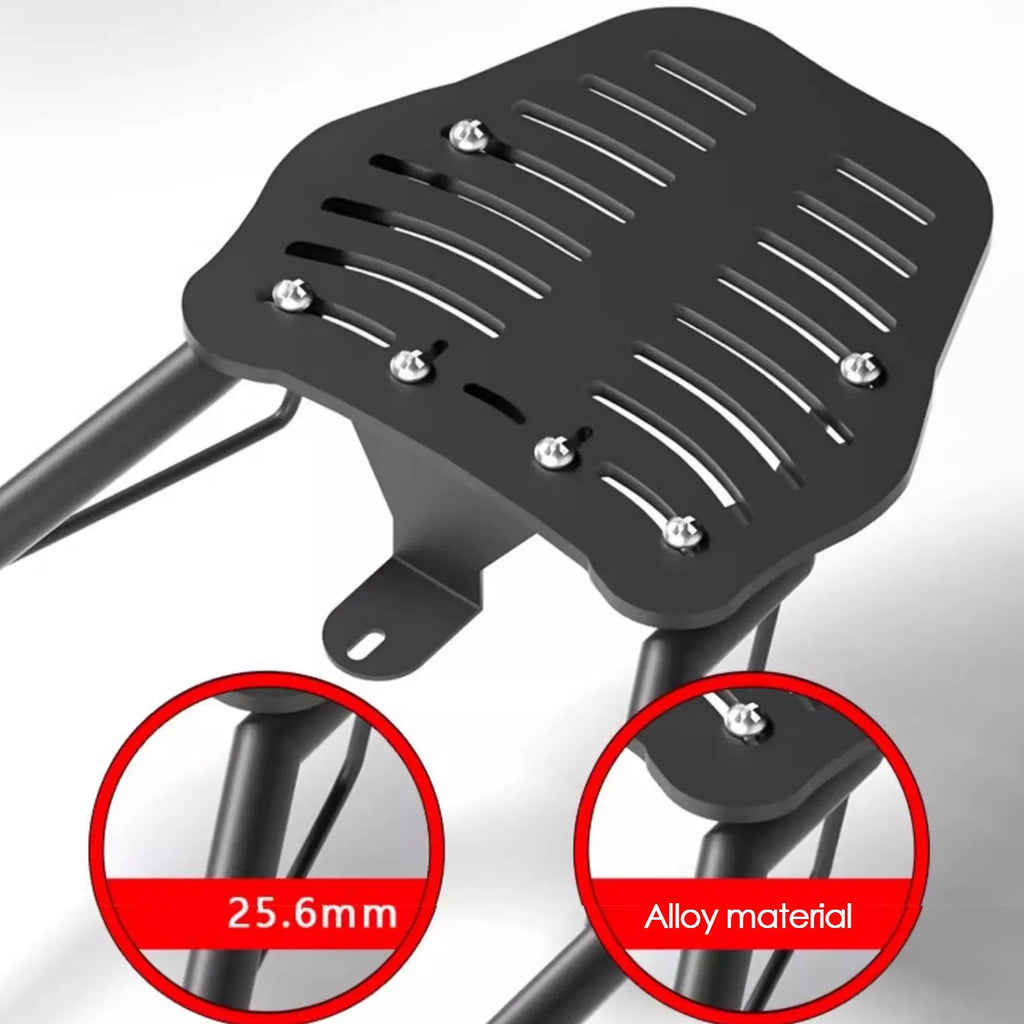 Adjustable Motorcycle Luggage Rack – Stainless Steel Trunk Rack