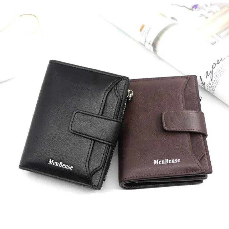 Vertical PU Leather Bifold Wallet Card Holder | Nixie Bifold Wallet Nixie