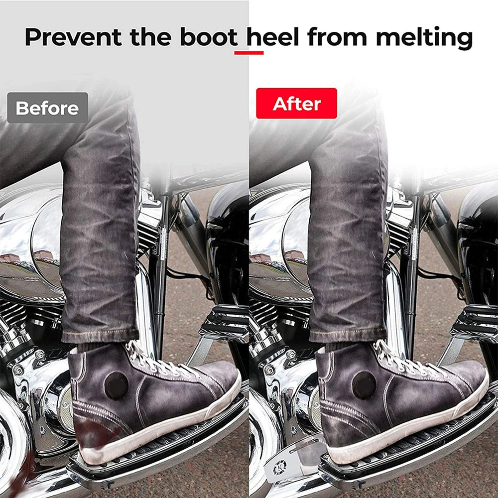 Motorcycle Floorboard Kit & Heel Guard – Harley Touring Motorcycle Floorboard Kit Nixie