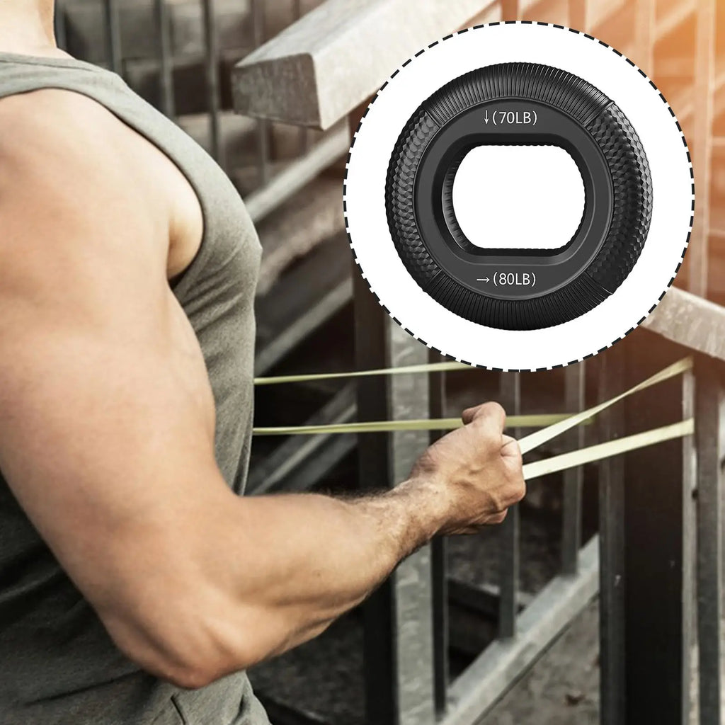 Silicone Grip Strength Ring – Hand & Finger Trainer