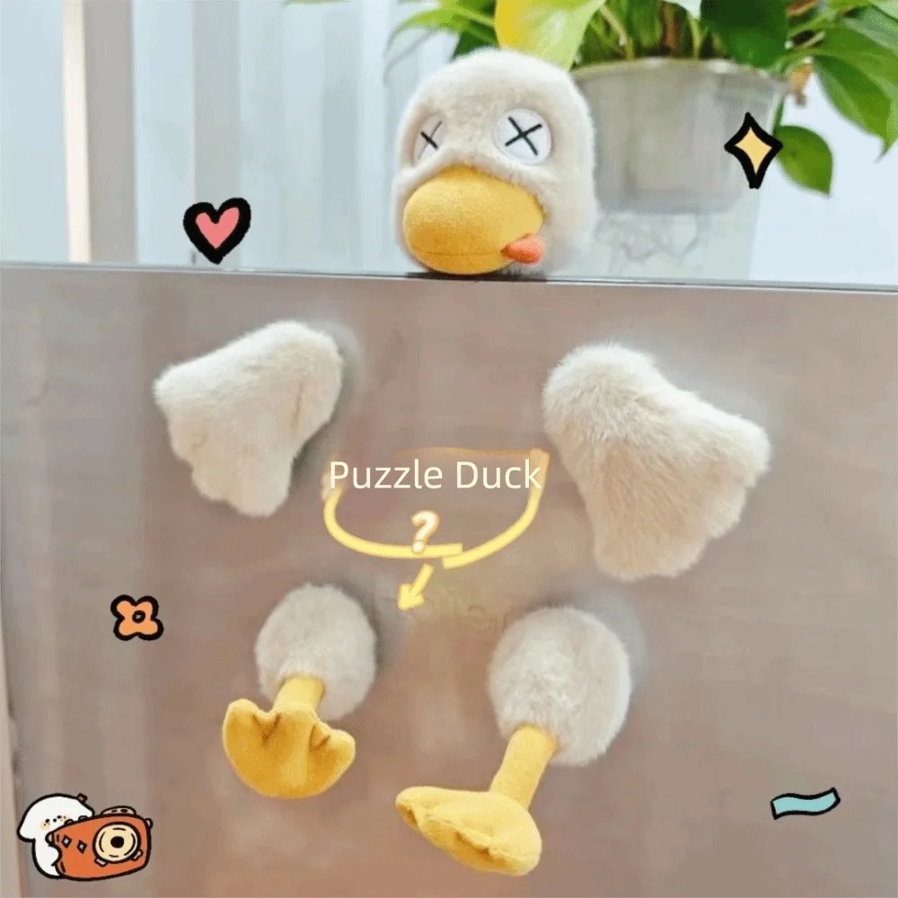 Magnetic Detachable Saltwater Duck Plush Toy | Home Décor Gift