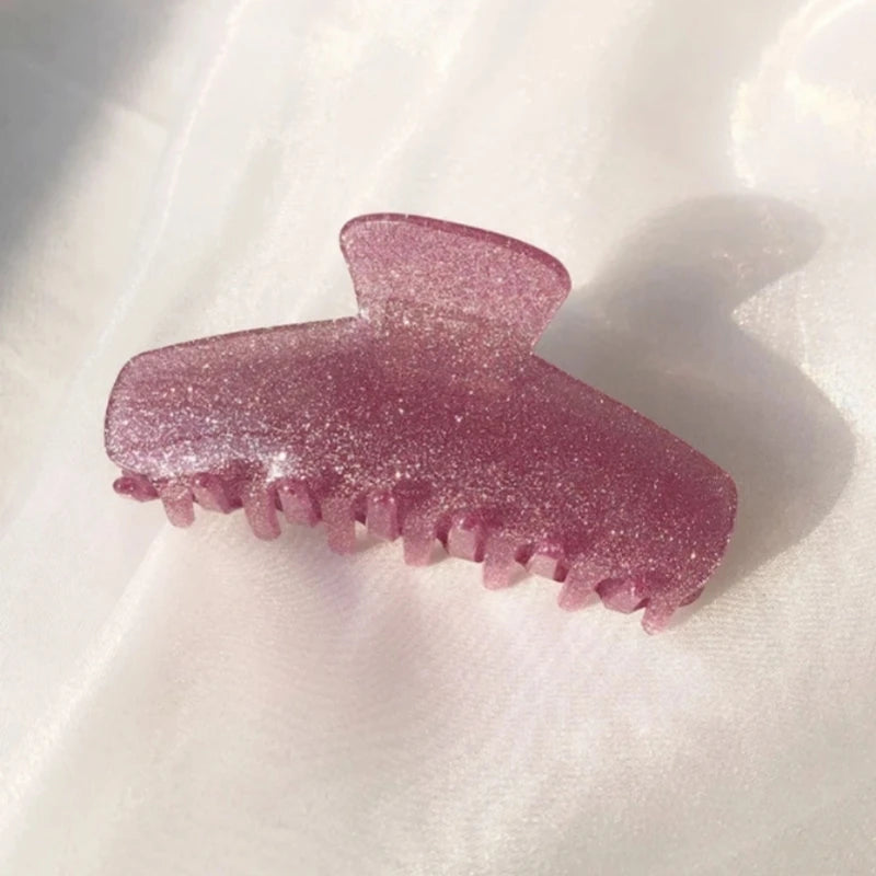Large Shark Hair Clip – Elegant Vintage Korean Style Claw