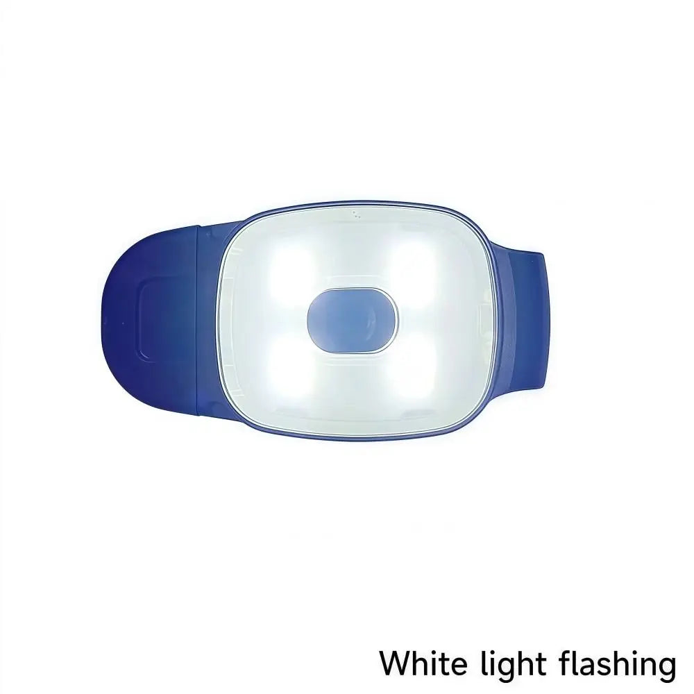 Rechargeable Clip-On LED Running Light | 3-Mode Flashlight