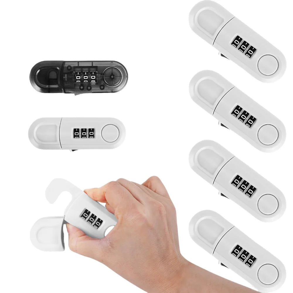 Child Safety Cabinet & Drawer Lock – Adhesive Door Protector Child Safety Lock Nixie