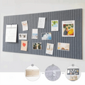 Self-Adhesive Felt Bulletin Board Wall Sticker 40x60cm Felt Bulletin Board Nixie Grey