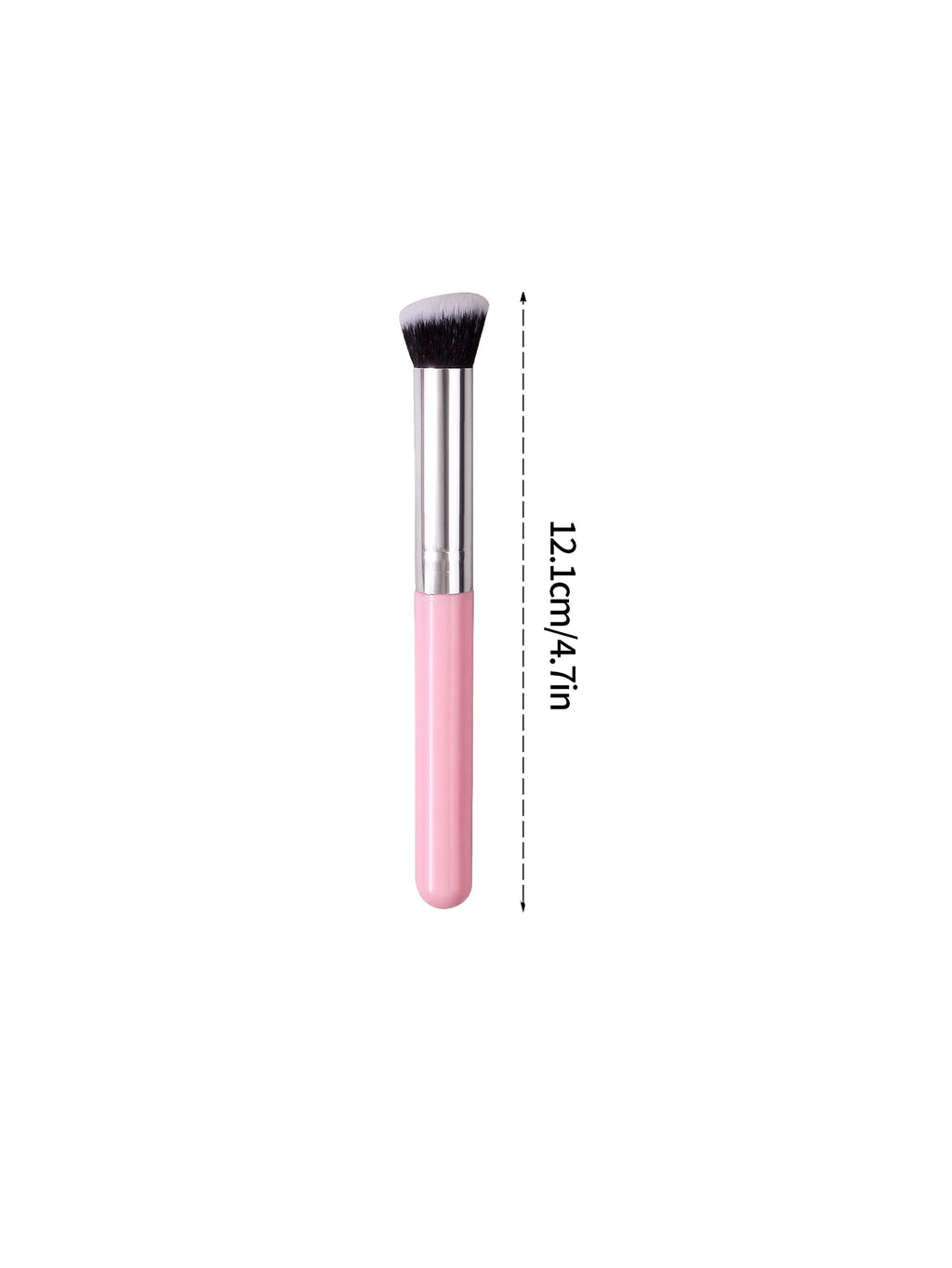 Round Head Blush, Concealer & Highlighter Brush Set of 3 Makeup Brush Set Nixie