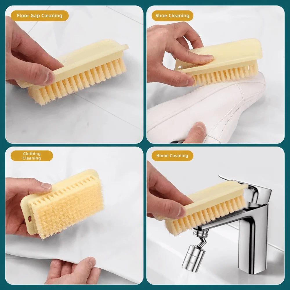 Soft Bristle Laundry Hand Wash Scrub Brush – Multi-Purpose Laundry Scrub Brush Nixie