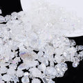20g Acrylic Butterfly Flower Flatback Cabochons for DIY Crafts Craft Cabochons Nixie 2-white