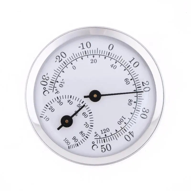 Mini Analog Thermometer Hygrometer – Home Temp & Humidity