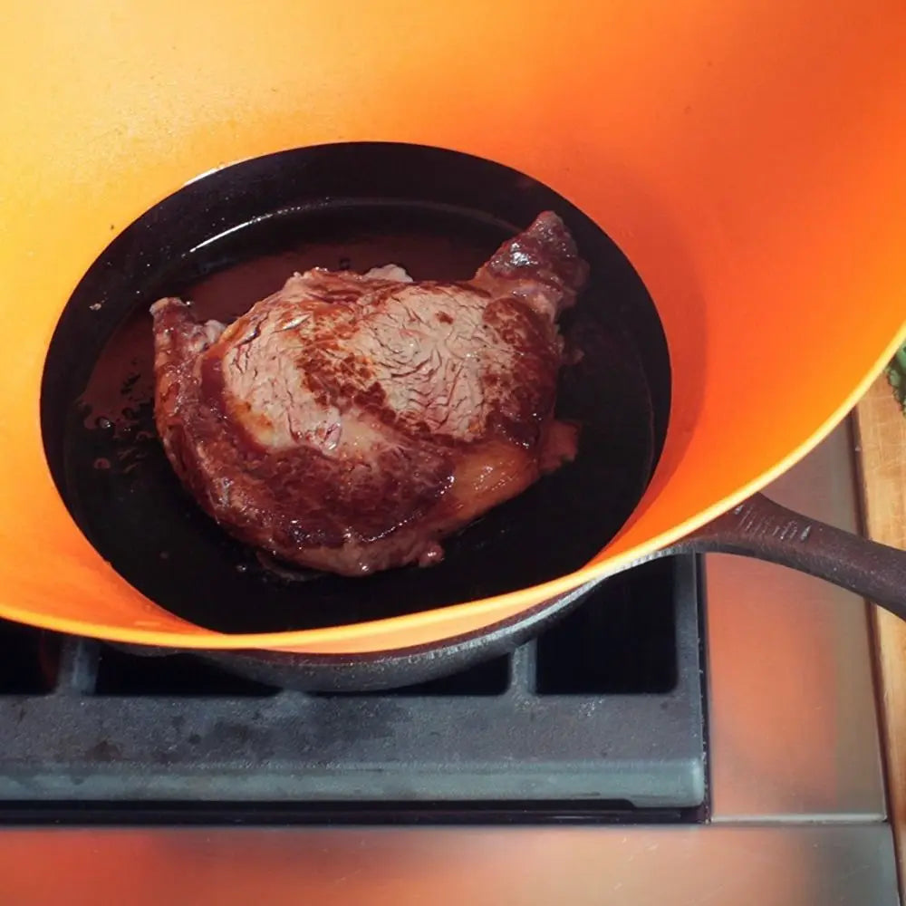Silicone Foldable Splash Guard & Anti-Overflow Pot Lid Cover