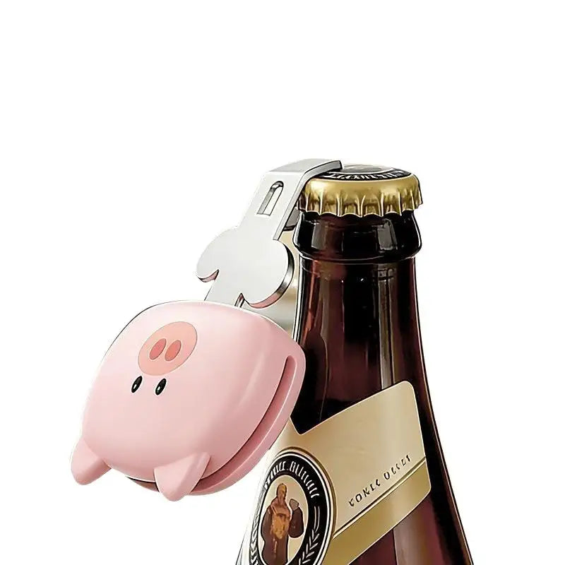 Cute Pig Bottle Opener – Stainless Steel Beer Opener Bottle Opener Nixie
