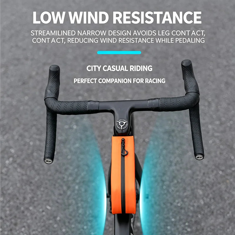 OFFBONDAGE Waterproof Bike Top Tube Bag | Cycling Frame Bag Bicycle Frame Bag Nixie