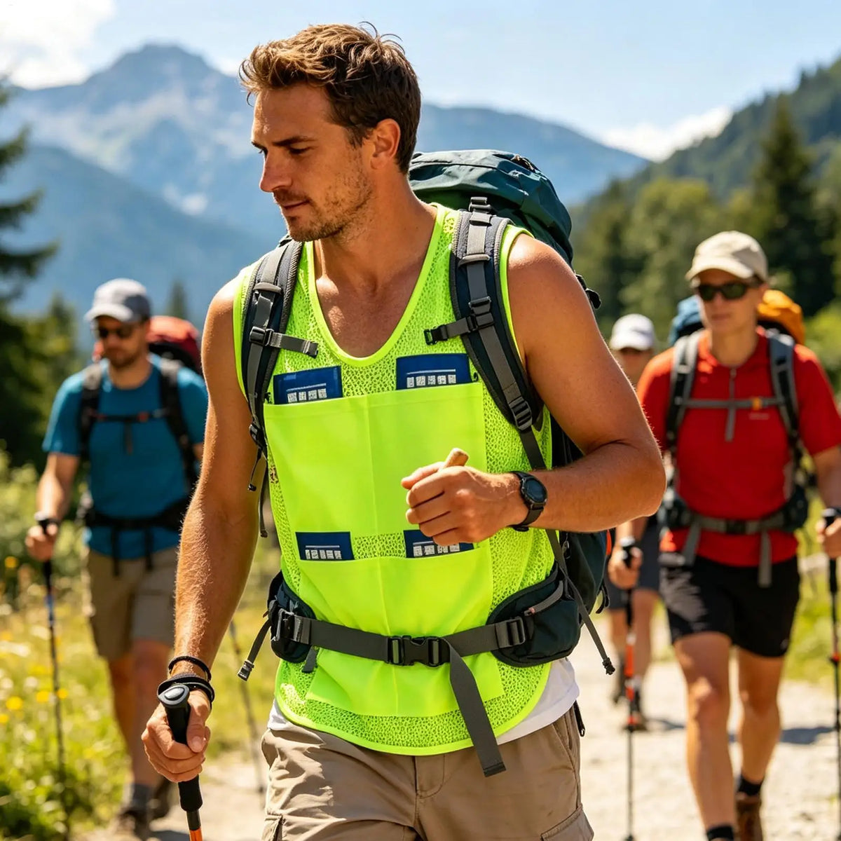 Ice Cooling Vest with 8 Reusable Ice Packs – Unisex Ice Cooling Vest Nixie