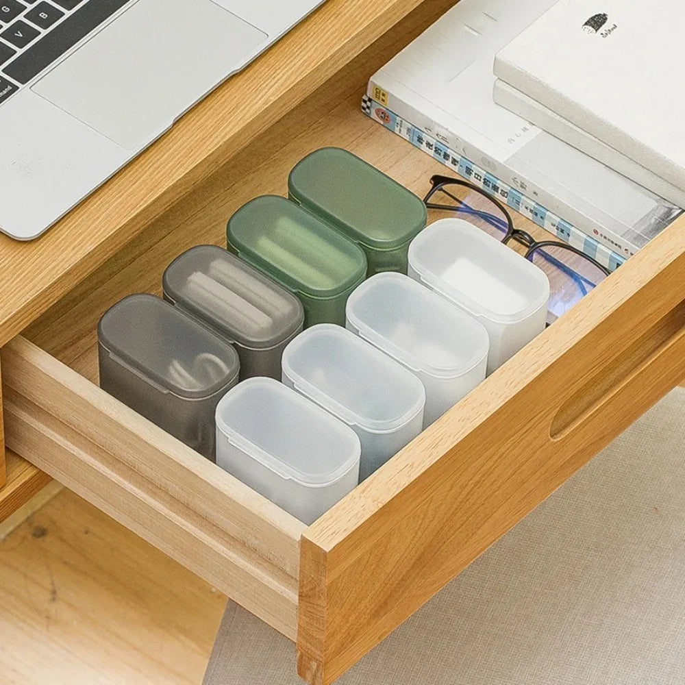 Portable Cable & Earphone Storage Box with Lid | Organizer Cable Storage Box Nixie