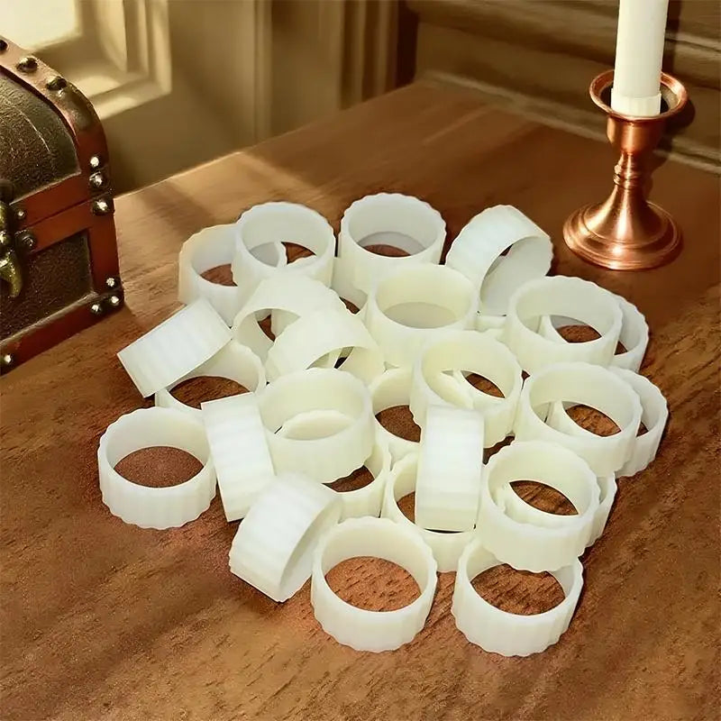 BPA-Free Silicone Candle Stabilizer Sleeves | Non-Slip 5/10 Pcs Candle Stabilizer Sleeves Nixie