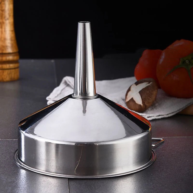 Stainless Steel Wide Mouth Funnel – Canning, Oil & Bar