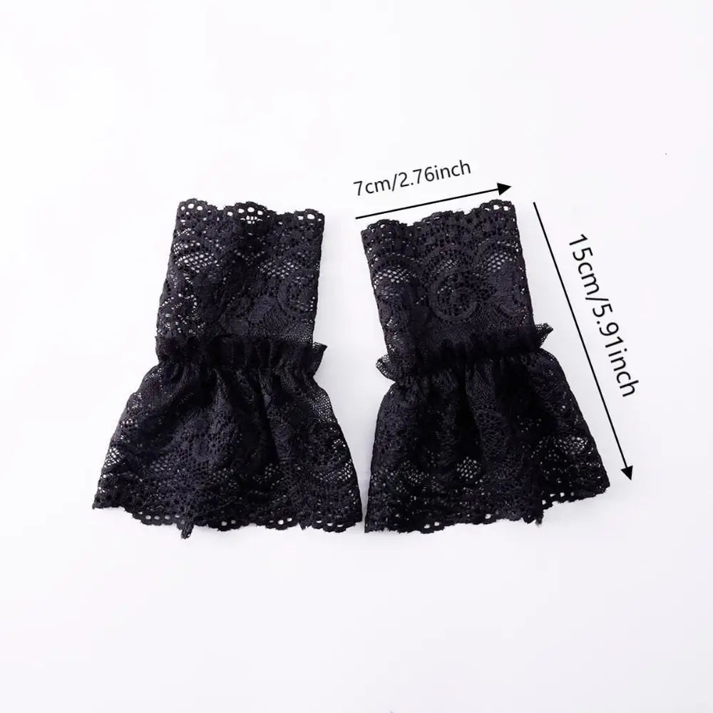 Detachable Lace Wrist Cuffs – False Sleeve Cuffs for Women Lace Wrist Cuffs Nixie