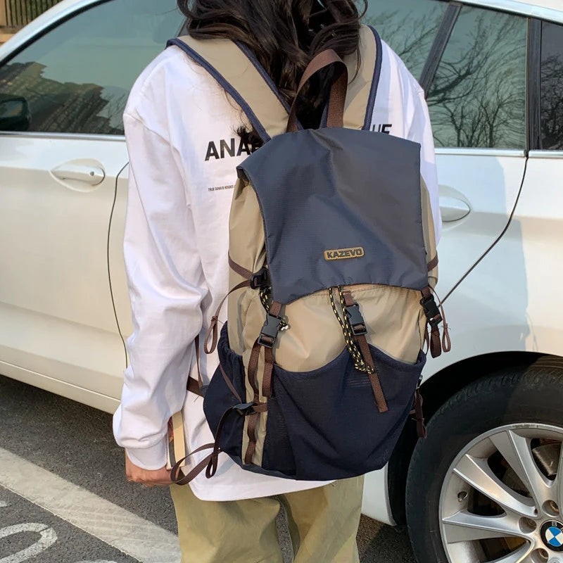 Nixie 20-35L Color-Block Hiking Backpack – Lightweight Hiking Backpack Nixie