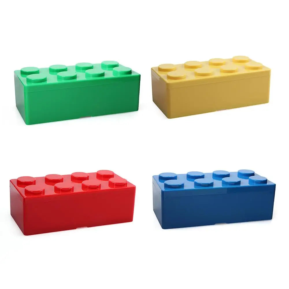 Building Block Stackable Desktop Storage Box | Desk Organizer