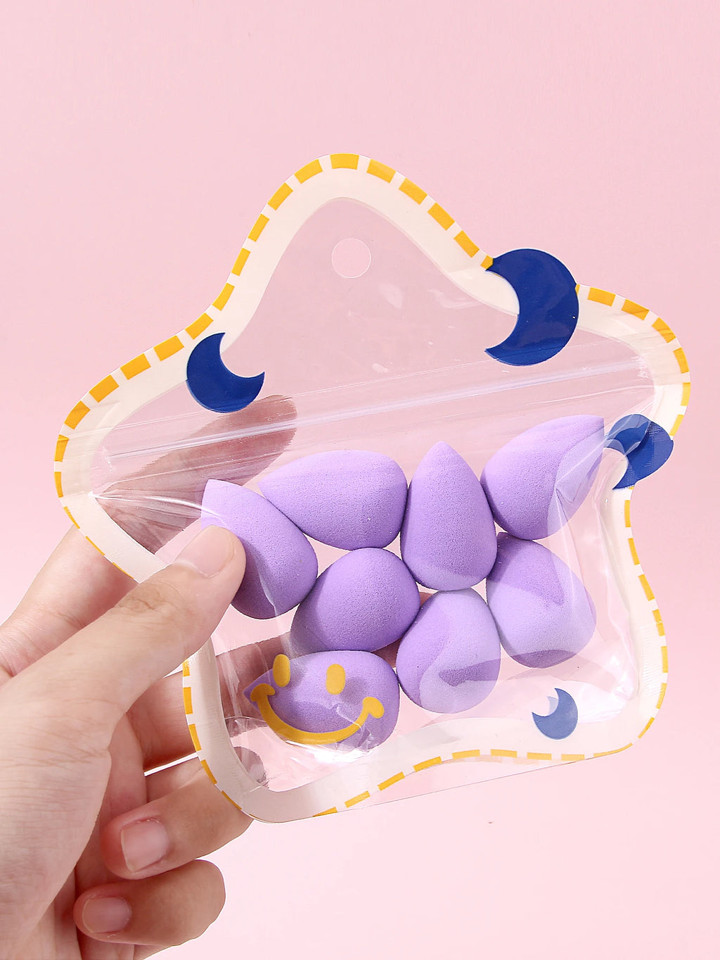8-Piece Mini Makeup Sponge Set – Blush, Contour & Foundation Makeup Sponge Set Nixie