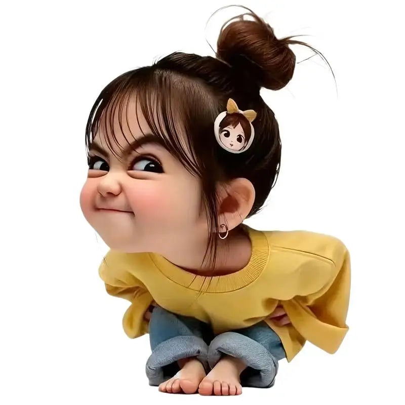 Sassy Girl PVC Vinyl Sticker – Car, Laptop & Helmet Decal Vinyl Decal Sticker Nixie
