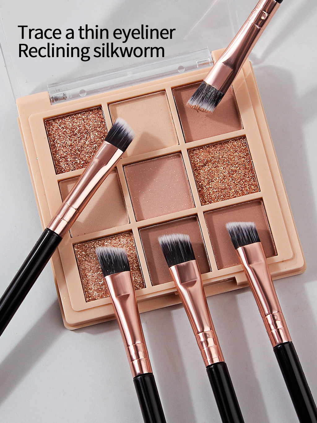 Ultra-Fine Eyeliner & Eyebrow Brush Set – 6 to 30 Pcs Eye Makeup Brushes Nixie