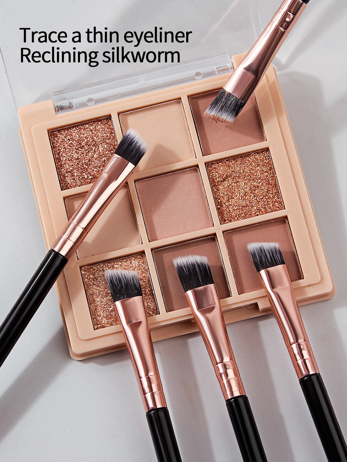 Ultra-Fine Eyeliner & Eyebrow Brush Set – 6 to 30 Pcs