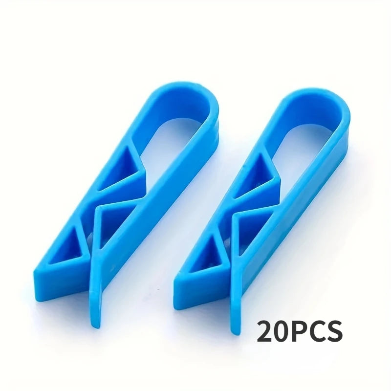 10-Pack Trash Can Bag Clips – Non-Slip Holder & Divider Clips