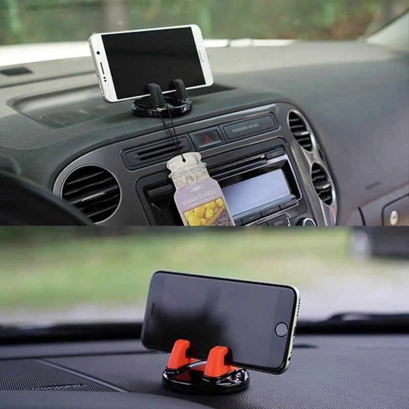 360° Rotatable Car Phone Holder – Universal Dashboard Mount