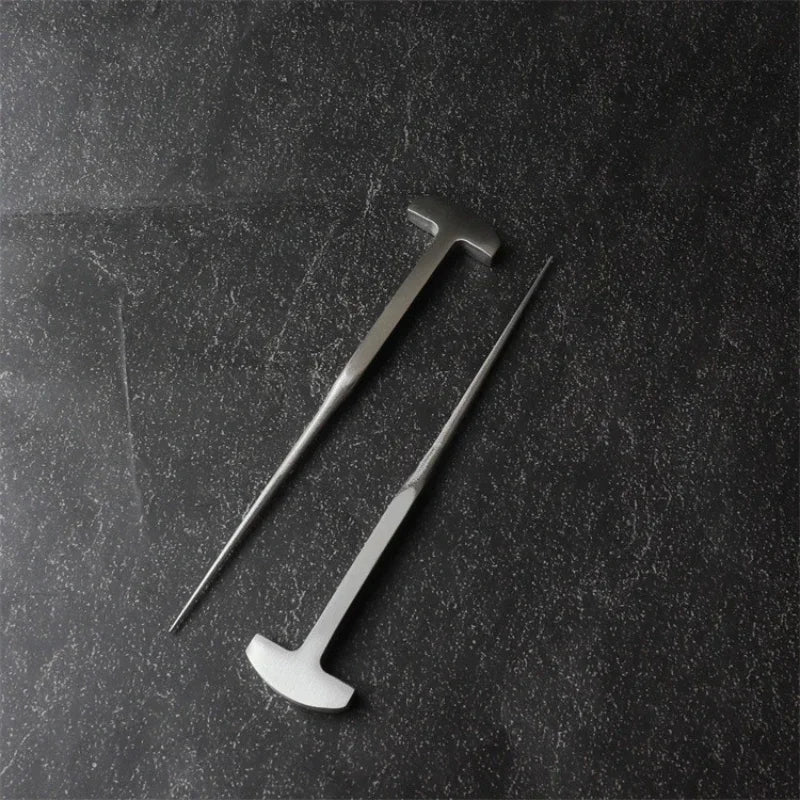 304 Stainless Steel T-Shape Eel Nail – Japanese Sushi Tool Eel Nail Kitchen Tool Nixie