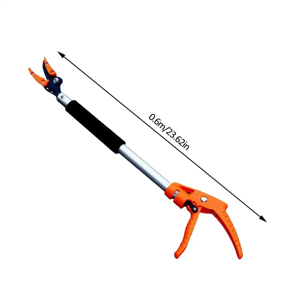 0.6M Long Reach Fruit Picker & Pruning Shears | Garden Tool