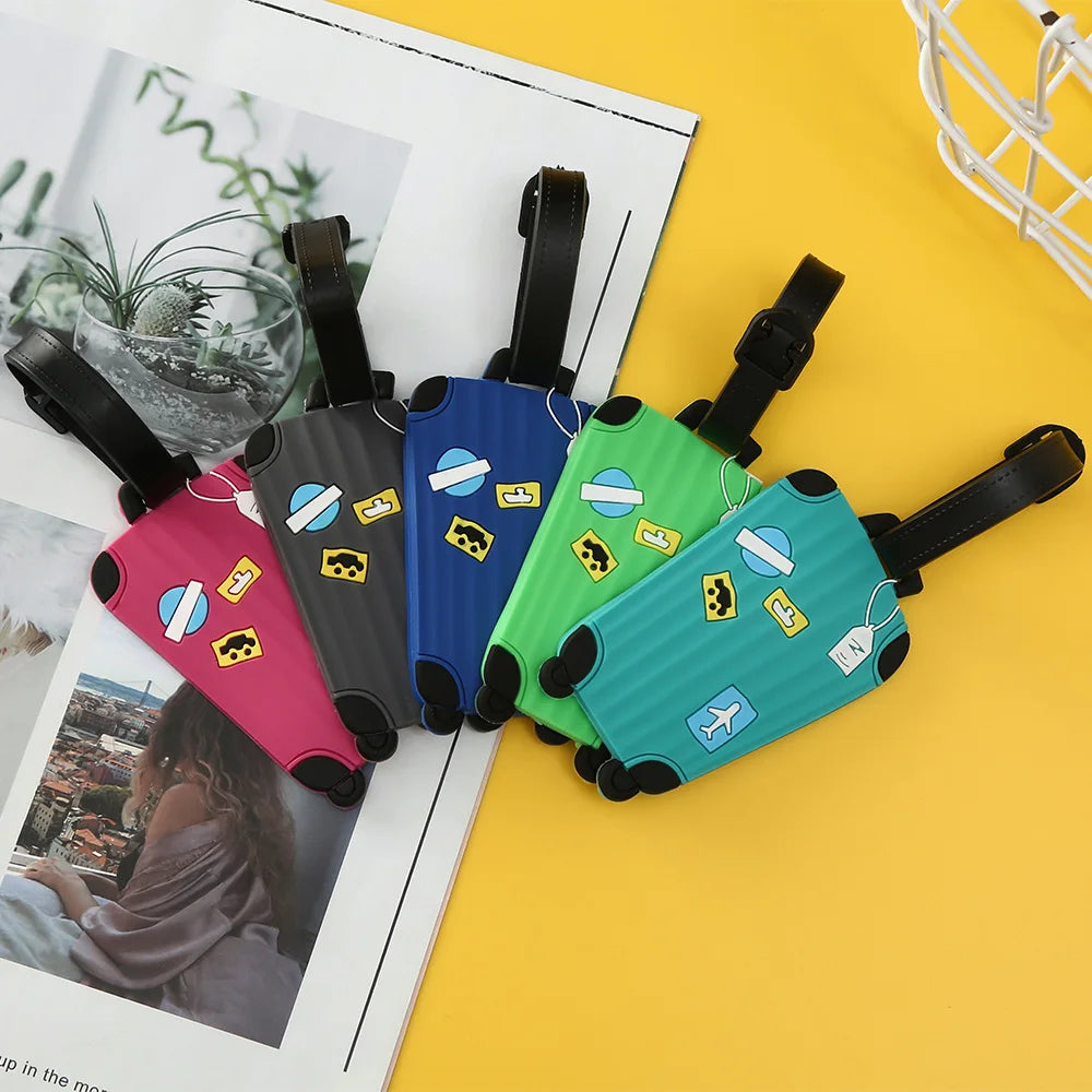 Silicone Luggage Tag – Colorful Suitcase ID Tag | Nixie Luggage Tag Nixie