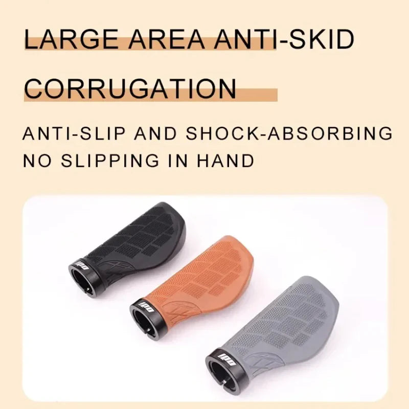 ODI Ergonomic Lock-On MTB Bike Grips — Rubber Handlebar Bike Handlebar Grips Nixie