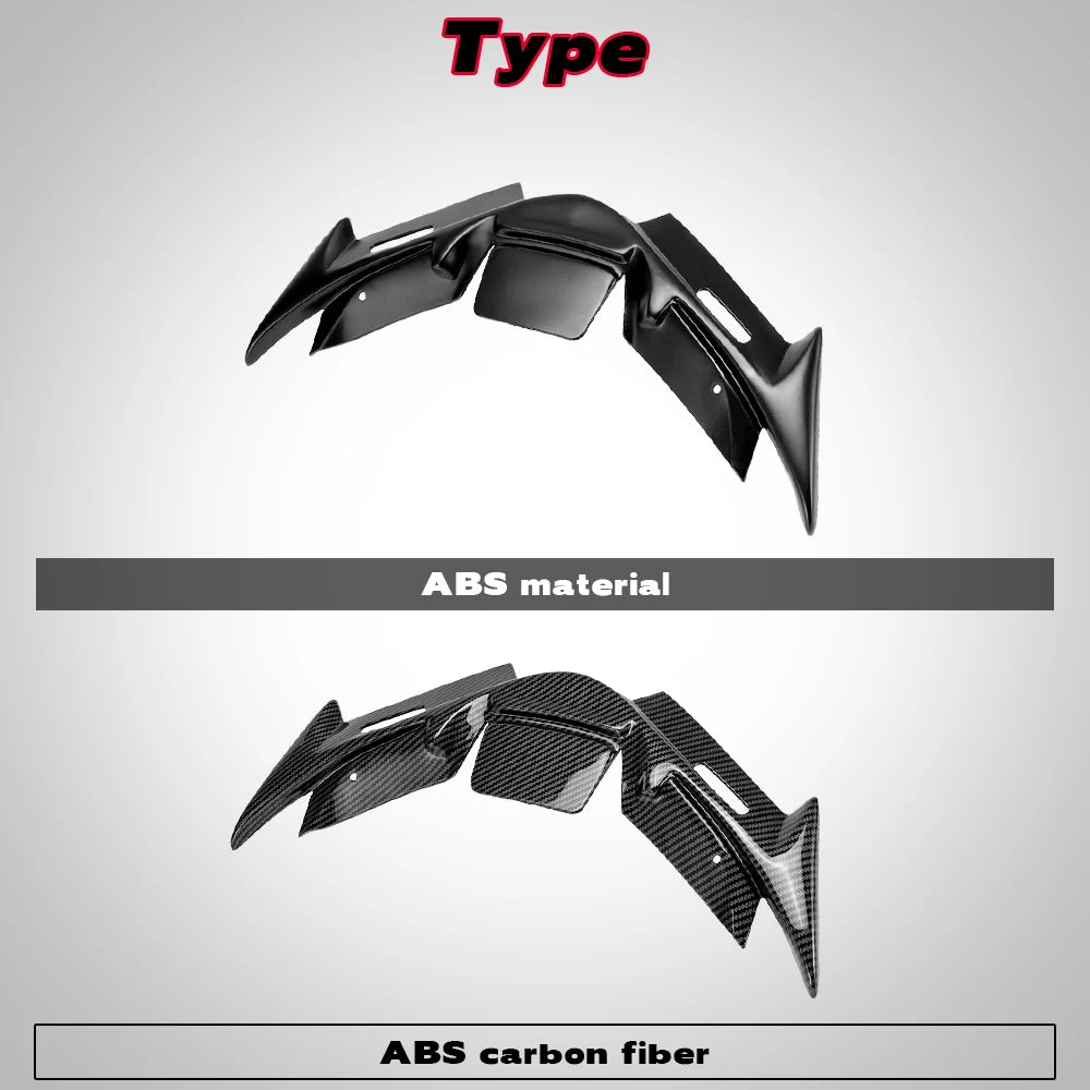 Yamaha R15 V4 2022–2023 ABS Front Winglet Fairing Cover Motorcycle Winglet Fairing Nixie