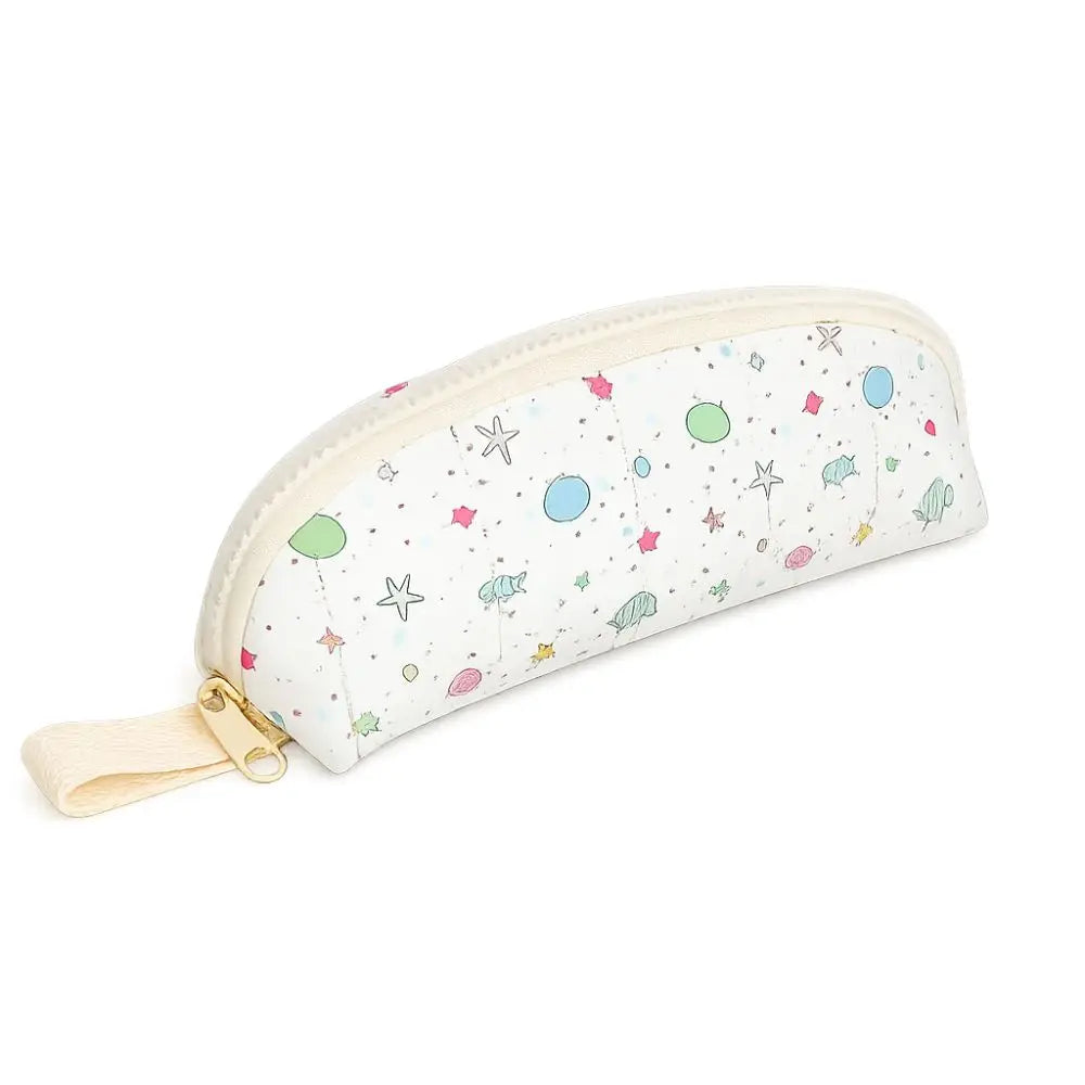 Ocean Print Large Capacity Pencil Case – Zipper Pouch Pencil Case Pouch Nixie