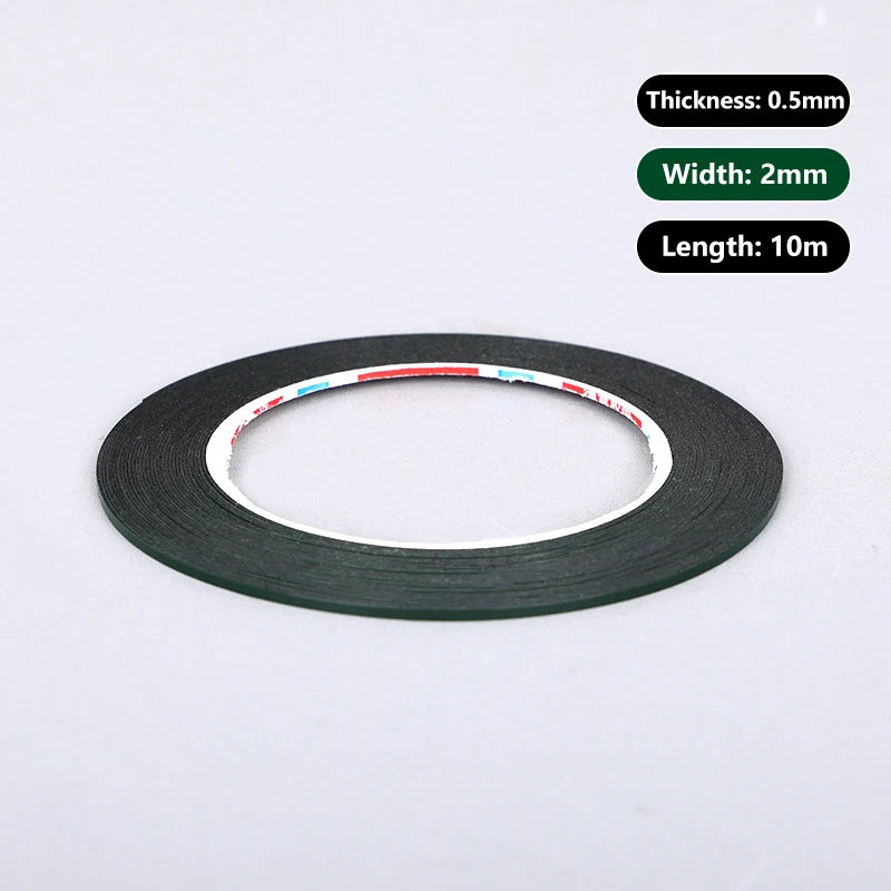 Adhesive PE Foam Strips 2/3/4mm x 10m for LCD & TV Screens Adhesive Foam Tape Nixie A1