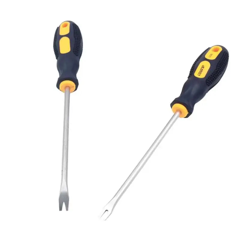 UV Type Screwdriver, Nail Puller & Pry Tool 260mm CRV Steel