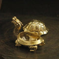Dragon Turtle Brass Incense Burner – Xuanwu Zen Ornament Incense Burner Ornament Nixie Default Title
