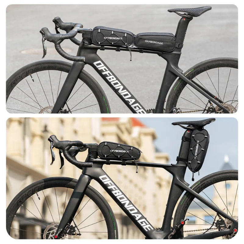 Ultralight Waterproof Bike Top Tube Bag | Bicycle Frame Bag