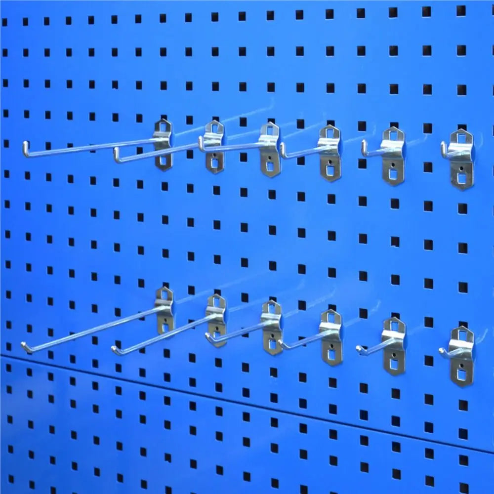 Steel Pegboard Hook Wall Mount Oblique Hanger 25–200mm Pegboard Wall Hook Nixie