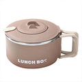 Nixie Lidded Ramen Bowl | Stainless Steel Microwave Lunch Box Microwave Ramen Bowl Nixie 1Pcs bowl