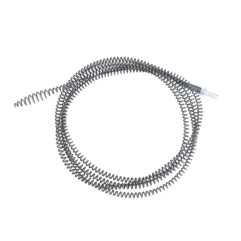 Drain Cleaning Snake Stick – Steel Sewer Clog Remover Tool