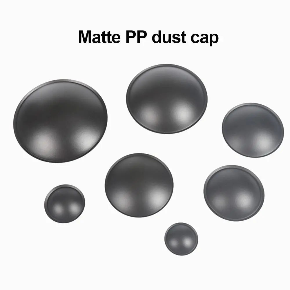 PP Black Speaker Dust Cap 30–150mm Woofer Cone Cover Speaker Dust Cap Nixie