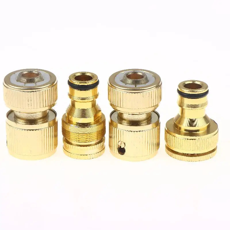 Garden Hose Fast Connect 2pcs – Aluminum Tap Hose Fittings Hose Tap Fittings Nixie