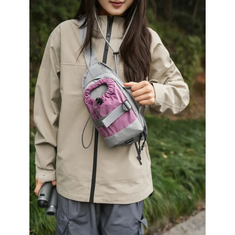 Japanese-Style Men's Chest Bag – Crossbody Shoulder Bag | Nixie Crossbody Chest Bag Nixie