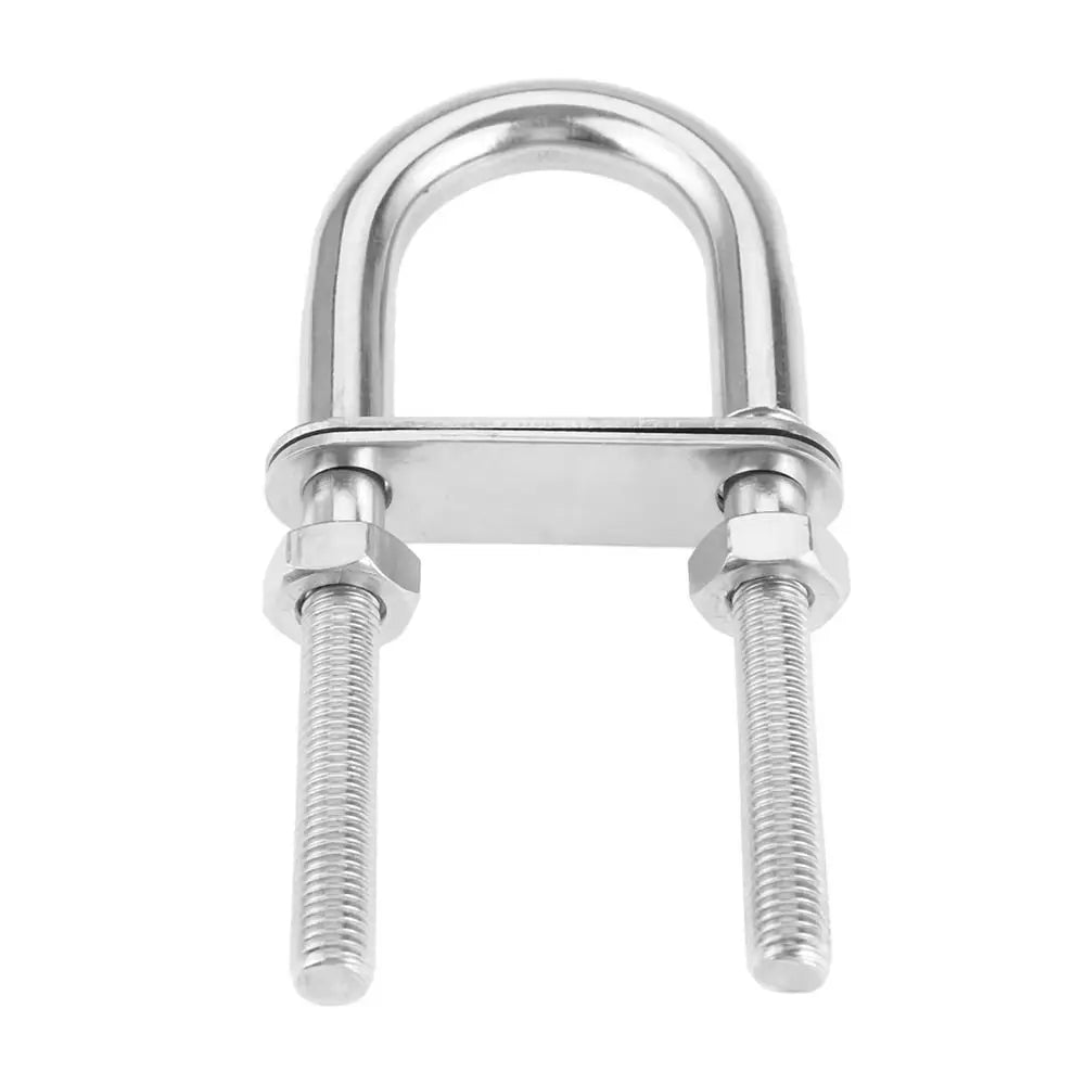 304 Stainless Steel Marine U-Bolt Boat Hardware M5–M12 with Nut Marine U-Bolt Nixie